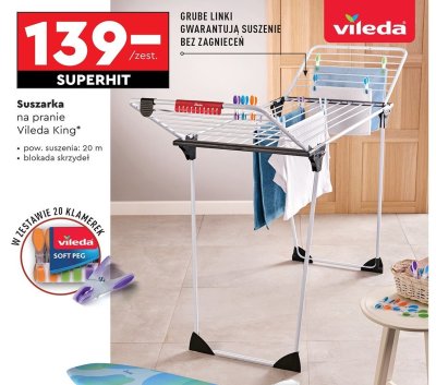 Suszarka king Vileda promocja