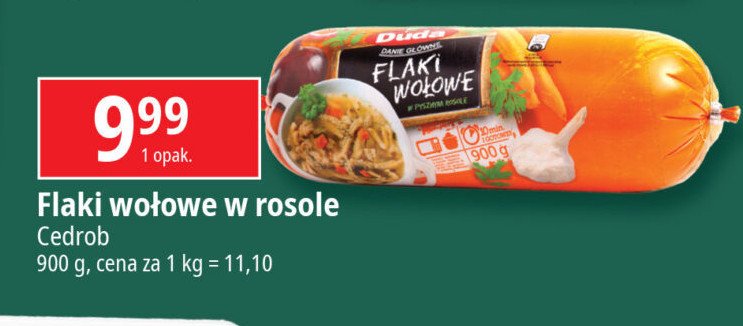 Flaki wołowe w rosole Silesia duda promocja w Leclerc