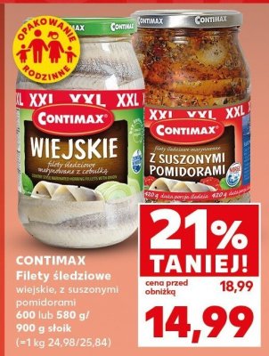 Filety śledziowe z suszonymi pomidorami promocja w Kaufland
