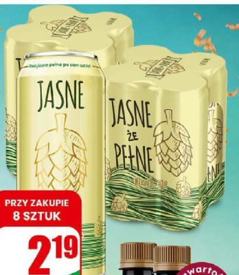 Piwo Jasne Że Pełne promocja w Dino