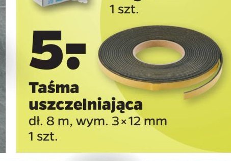 Taśma uszczelniająca promocja