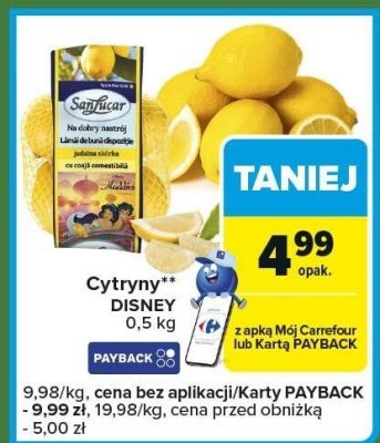 Cytryny DISNEY promocja w Carrefour Express