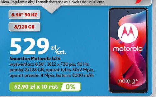 Smartfon g24 8/128 gb Motorola promocja