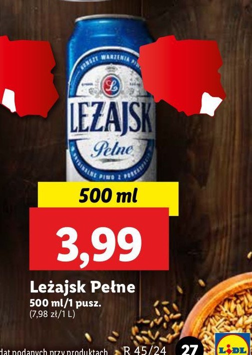 Piwo Leżajsk pełne promocja