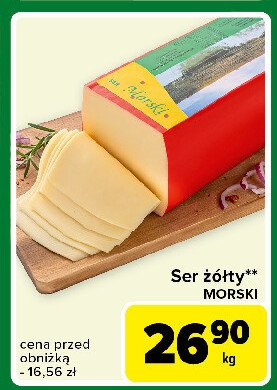 Ser żółty morski promocja