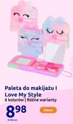Paleta do makijażu 6 kolorów, różne warianty promocja w Action