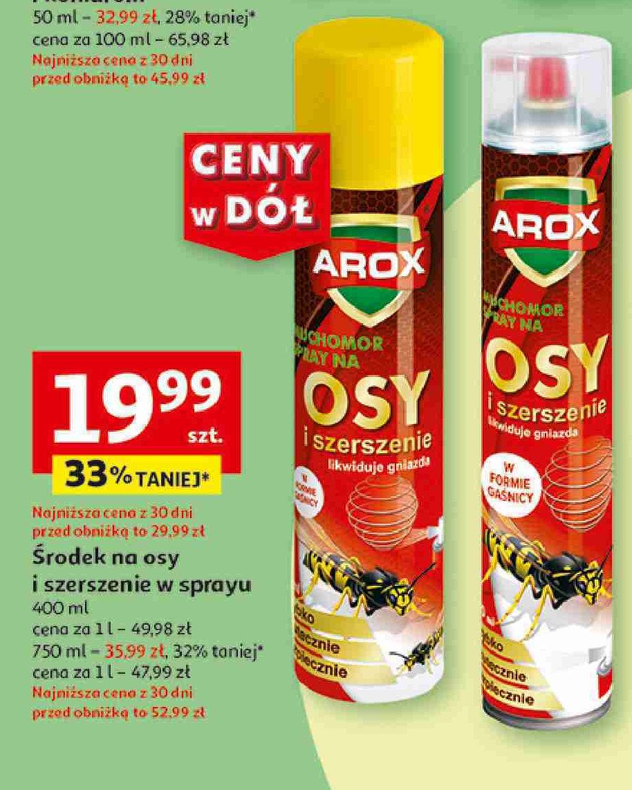 艢rodek na osy i szerszenie Arox promocja
