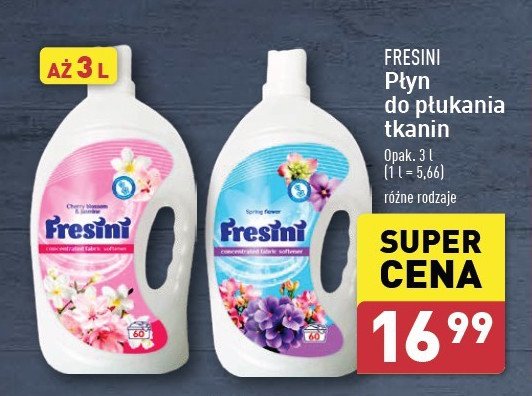 Płyn do płukania cherry blossom Fresini promocja