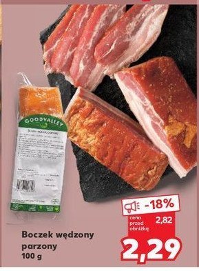 Boczek wędzony parzony Goodvalley promocja w Kaufland