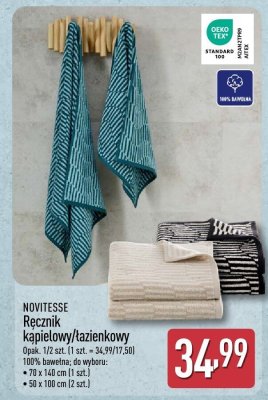 Ręcznik łazienkowy 50x100 cm, 2 szt. promocja w Aldi