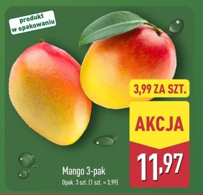 Mango 3-pak promocja w Aldi