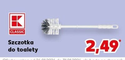 Szczotka do toalety promocja w Kaufland