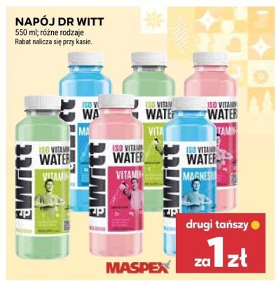 Napój Dr Witt 550 ml różne rodzaje promocja w Stokrotka