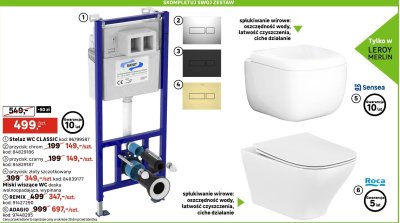 Stelaż WC CLASSIC promocja w Leroy Merlin