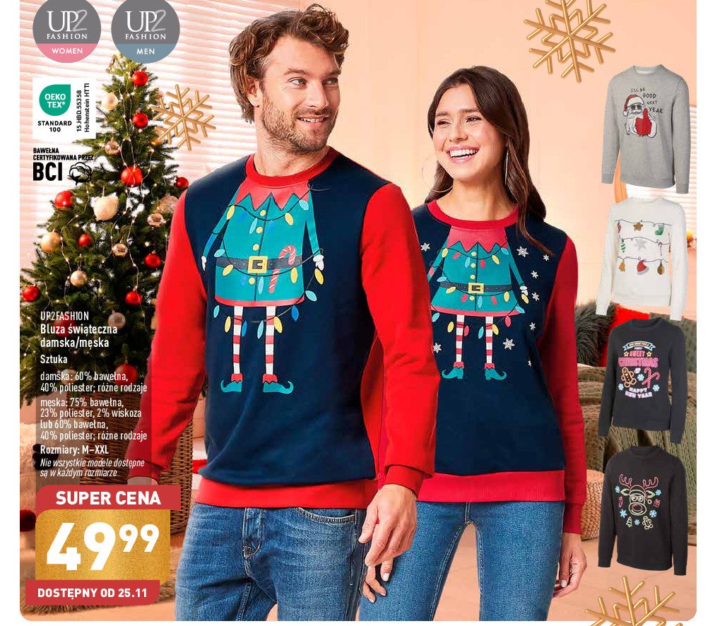 Bluza damska 艣wi膮teczna Up2fashion promocja