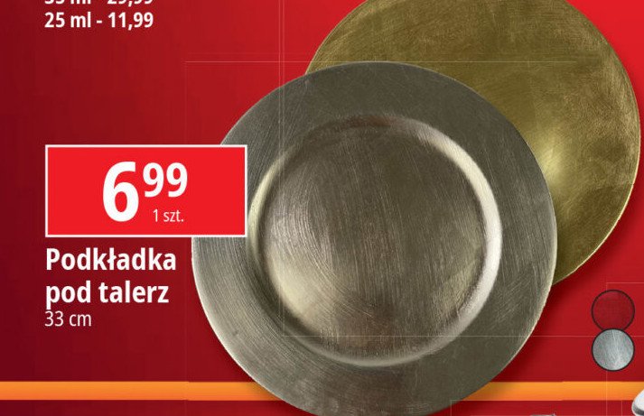 Podk艂adka pod talerz 33cm Altom design promocja