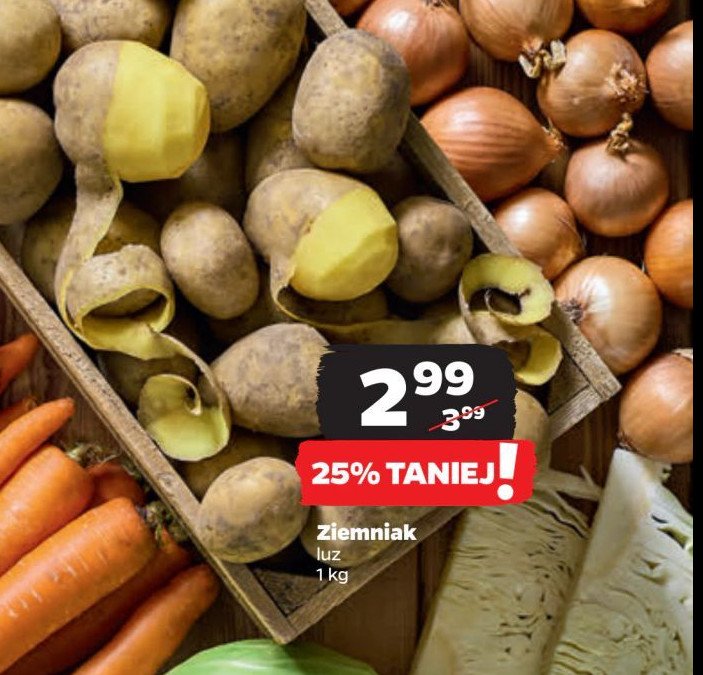 Ziemniaki promocja w Netto