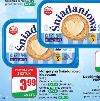 Margaryna klasyczna promocja w Dino