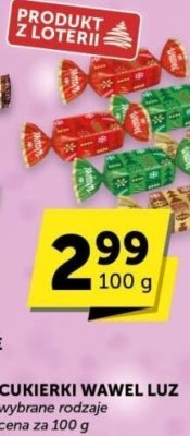 Cukierki Wawel Luz promocja w ABC