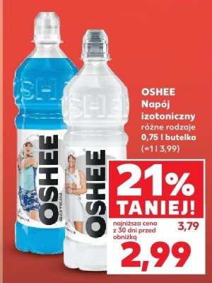 Napój izotoniczny OSHEE różne rodzaje promocja w Kaufland