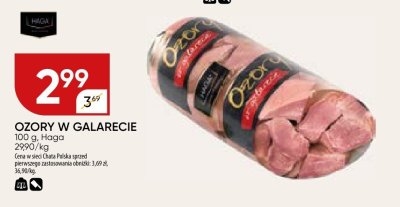 Ozory w galarecie Haga promocja w Chata Polska