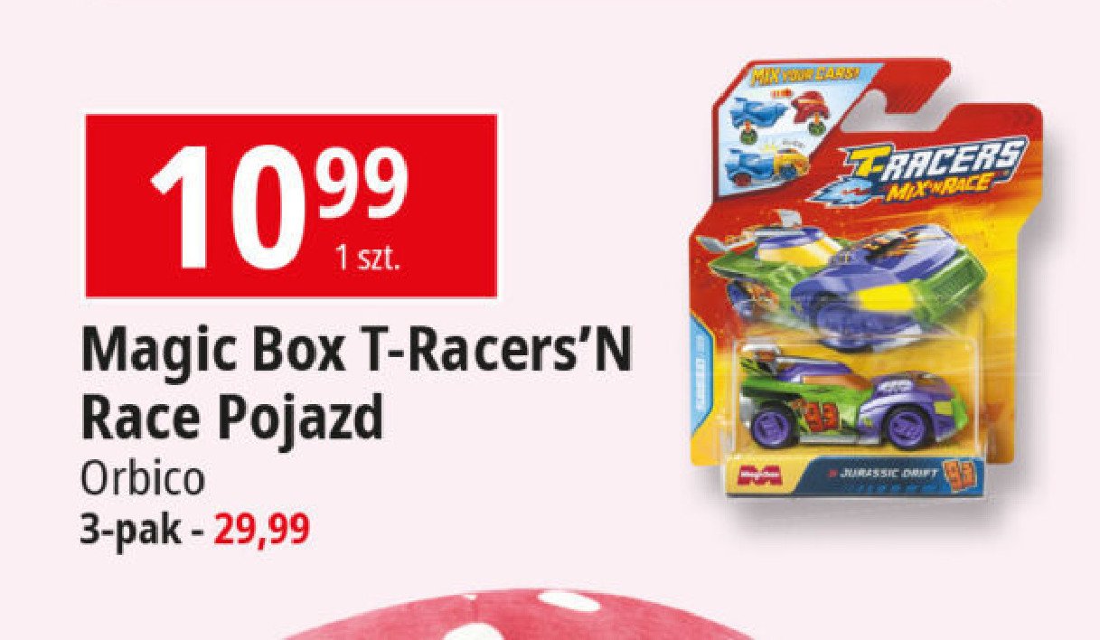 Pojazd t-racers'n Magic box toys promocja