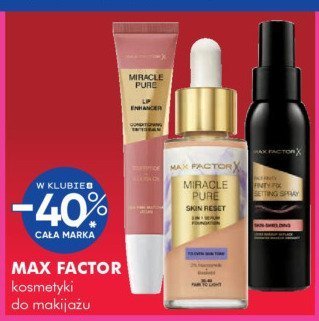 Kosmetyki do makijażu Max Factor promocja w Super-Pharm