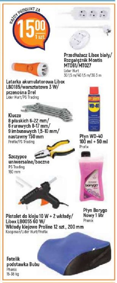 Klucze imbusowe 1.5-10mm Profix promocja