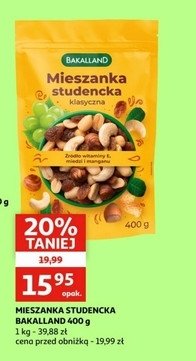 Mieszanka studencka Bakalland promocja