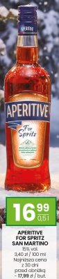 Aperitive For Spritz San Martino 0,5l promocja w Twój Market