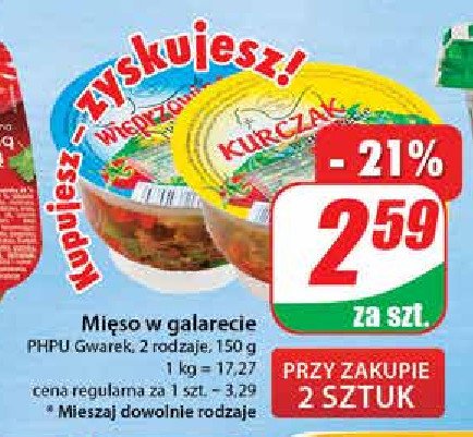 Galart wieprzowy Gwarek promocja
