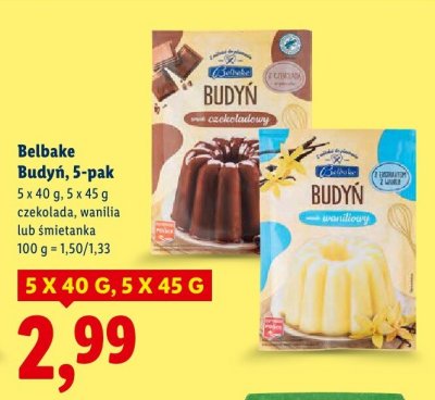Budyń 5-pak promocja w Lidl
