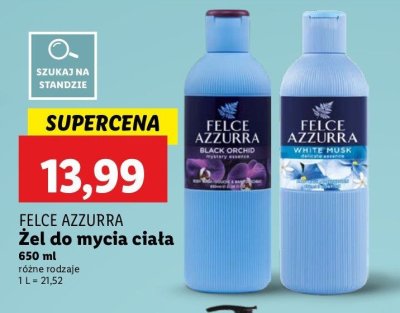 Żel do kąpieli white musk Felce azzurra promocja