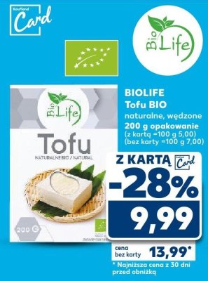 Tofu BIO wędzone 200 g promocja w Kaufland