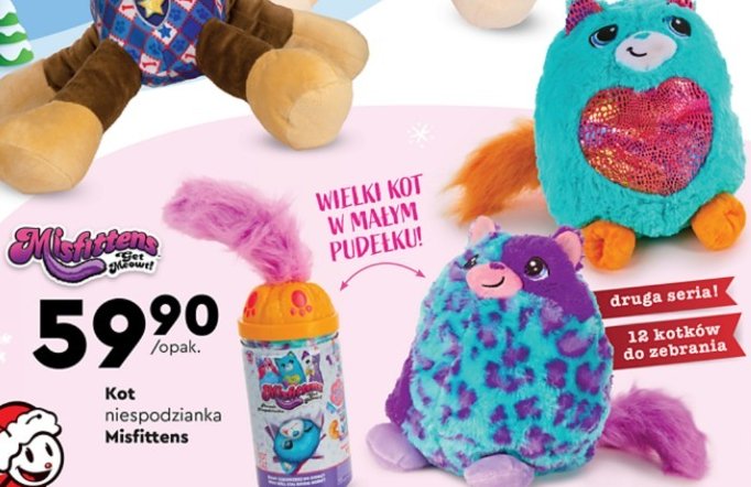 Kot niespodzianka Misfittens promocja