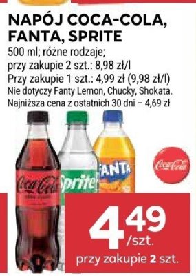 Napój promocja w Stokrotka