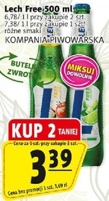 Piwo Lech free citrus sour promocja w Prim Market