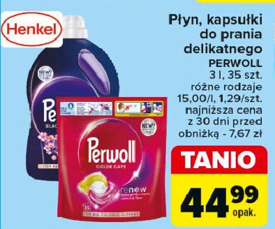 Płyn do prania delikatnego Perwoll renew & blossom promocja