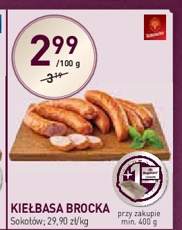 Kiełbasa brocka Sokołów promocja