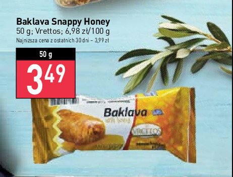 Baton grecki baklava VRETTOS promocja