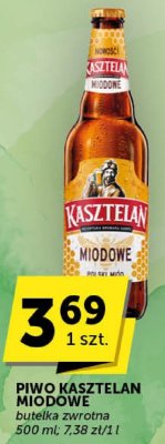 Piwo Kasztelan miodowe promocja w Groszek