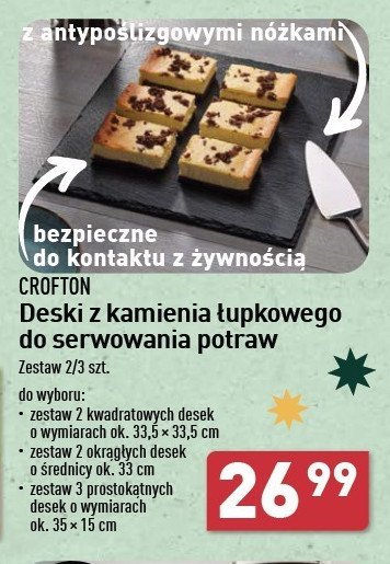 Deska z kamienia łupkowego 35 x 15 cm promocja