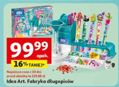 Idea Art. Fabryka długopisów promocja w Auchan