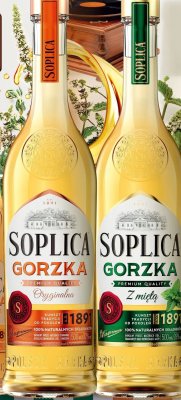 Likier Soplica Gorzka Z miętą 0.5 L promocja w Dino