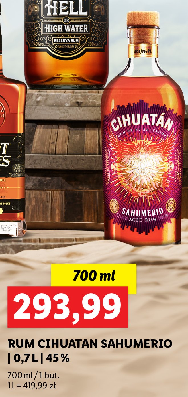 Rum Cihuatan sahumerio promocja