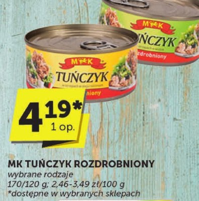 Tu艅czyk promocja w Groszek
