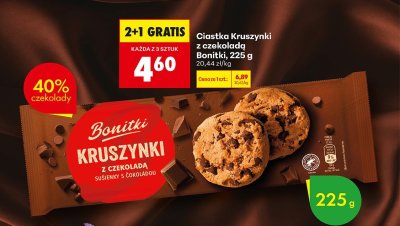 Ciastka  Kruszynki z czekoladą, 225 g promocja w Biedronka