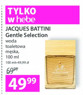 Woda toaletowa Jacques battini gentelmen selection promocja