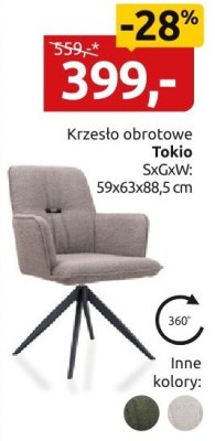 Krzes艂o promocja w Black Red White
