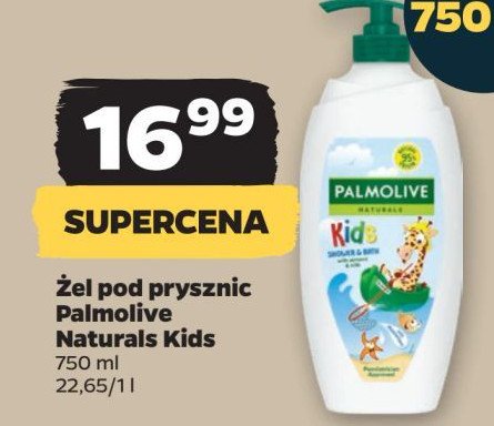 Żel pod prysznic i do kąpieli dla dzieci Palmolive naturals promocja